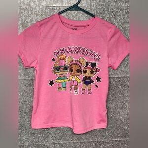 LOL Dolls Glam Squad Pink Top Girls L 10